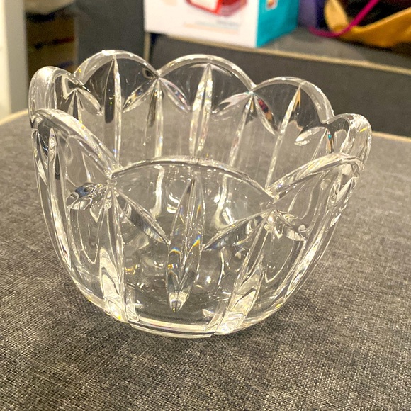 Mikasa Art Mikasa Cut Crystal Glass Candy Bowl Heavy Perfect Poshmark
